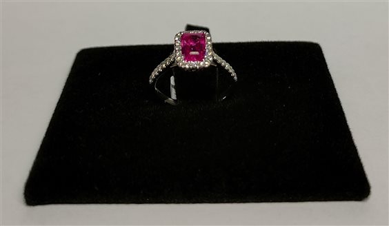 Anello Sangiorgi Preziosi Donna in Oro bianco Zaffiro AUDCZFIO - AUDCZFIO
